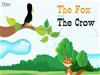 Truyện Song ngữ Việt  Anh THE FOX AND THE CROW  QUẠ VÀ CÁO